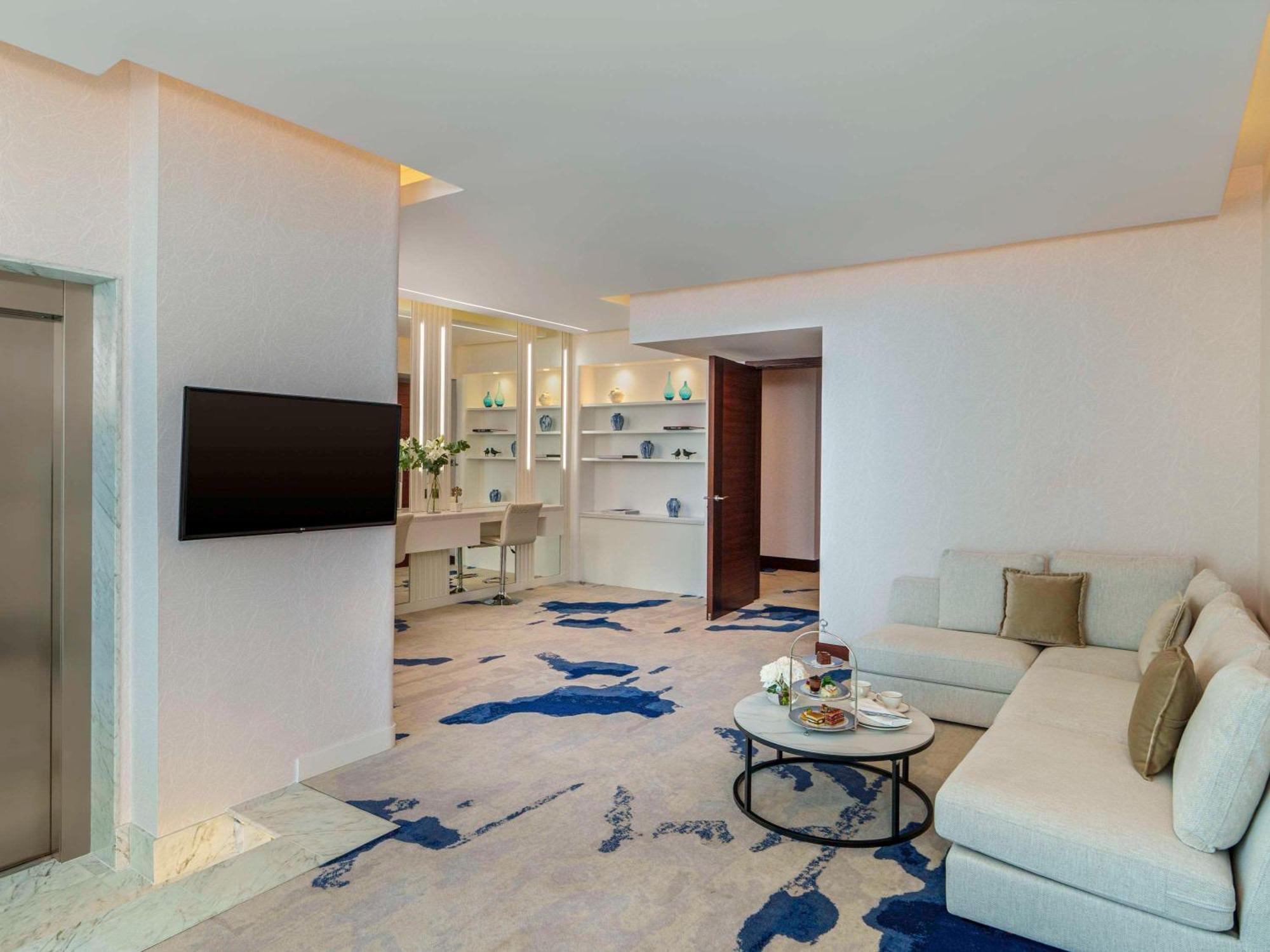 فندق فيرمونت باب البحر أبو ظبي المظهر الخارجي الصورة A suite at the hotel