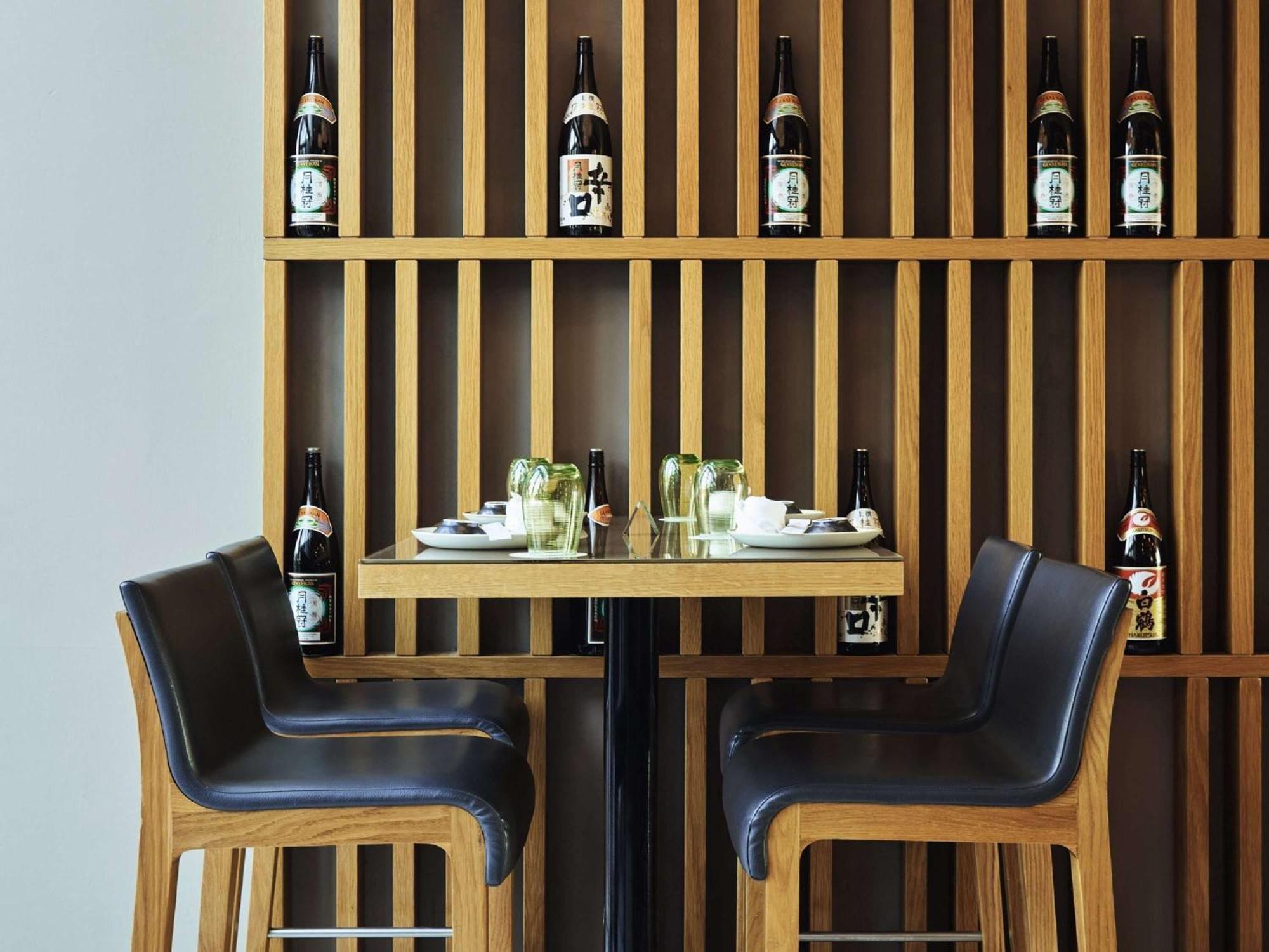 فندق فيرمونت باب البحر أبو ظبي المظهر الخارجي الصورة Interior of the restaurant